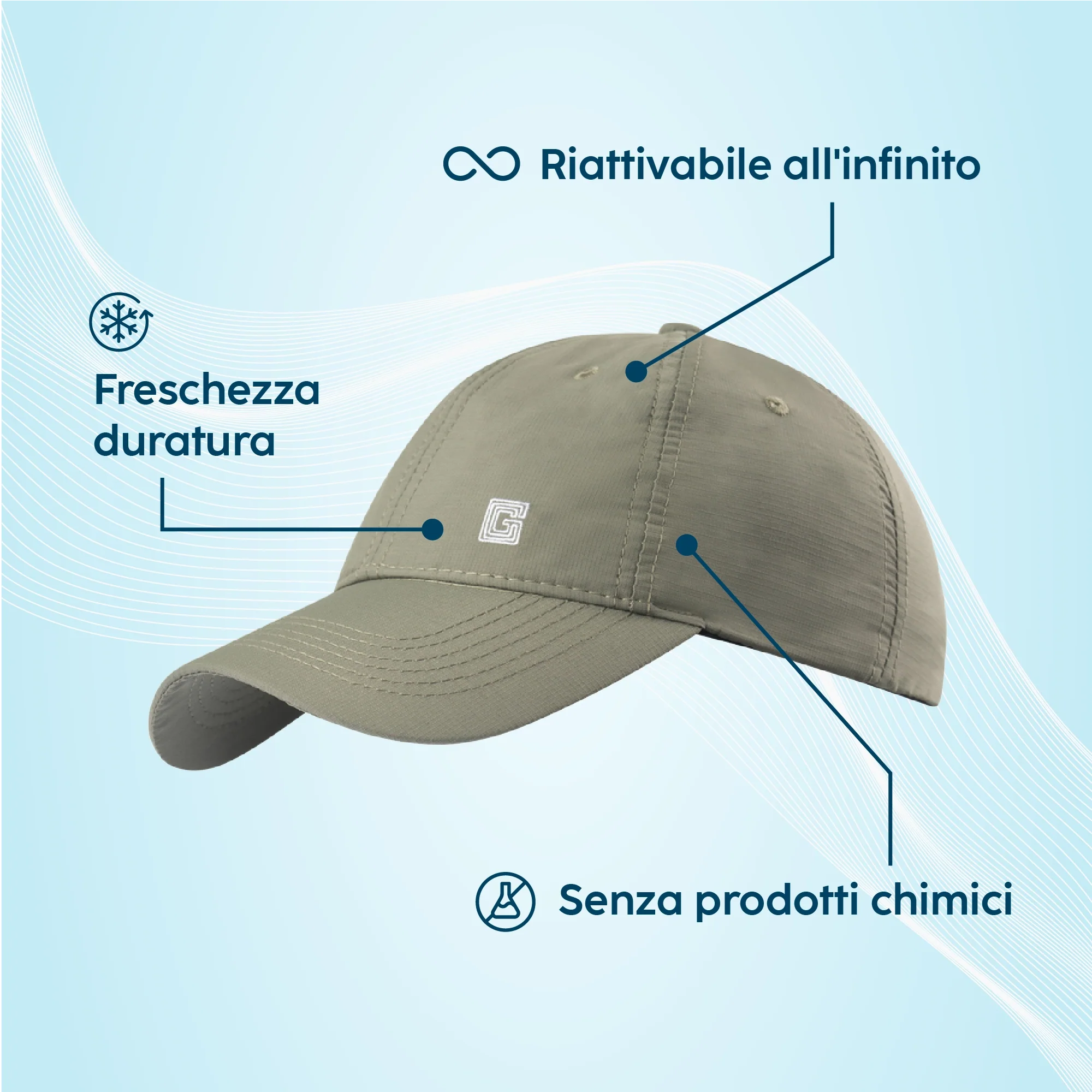 Casquette rafraîchissante - Image 40