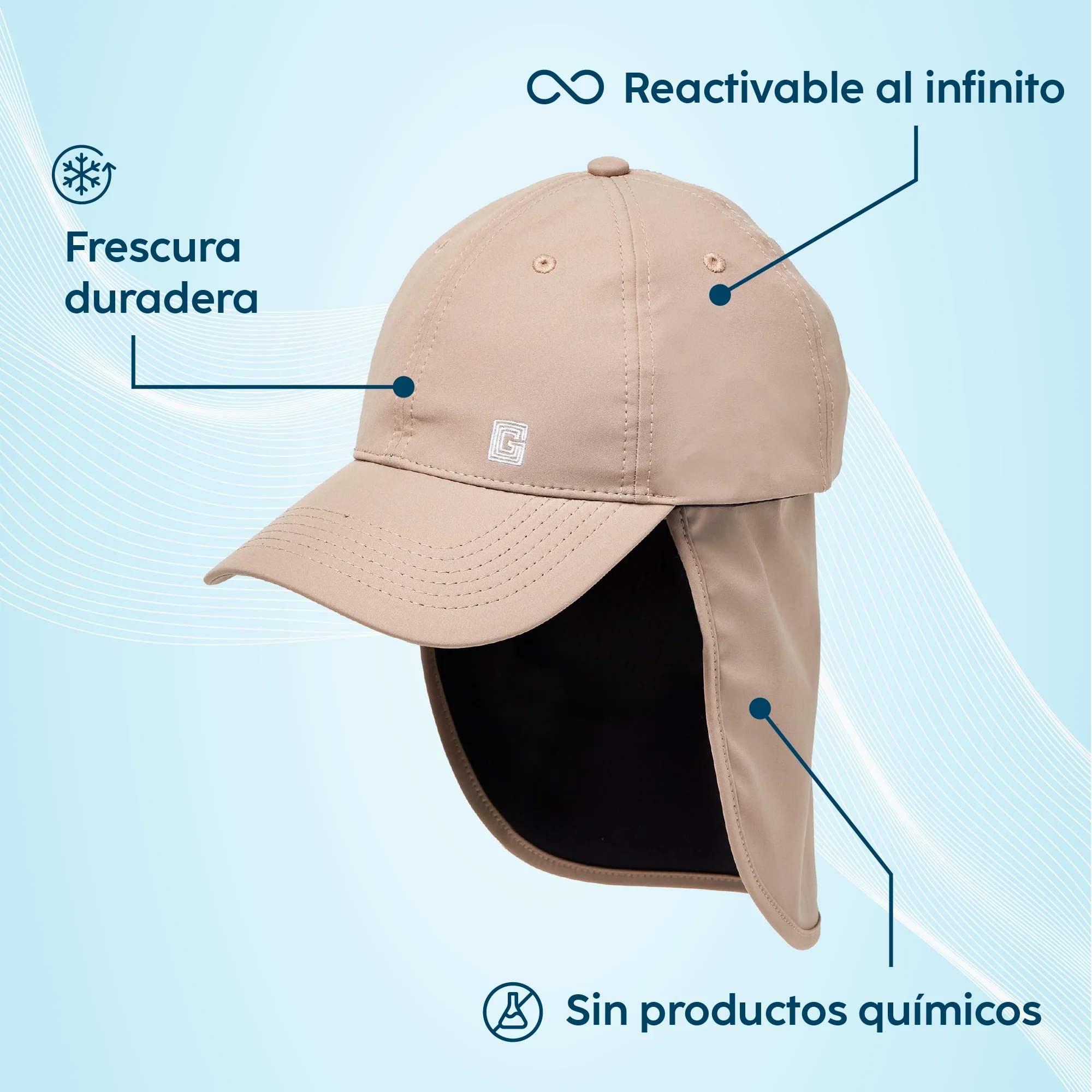 Casquette saharienne Anti UV - Image 21