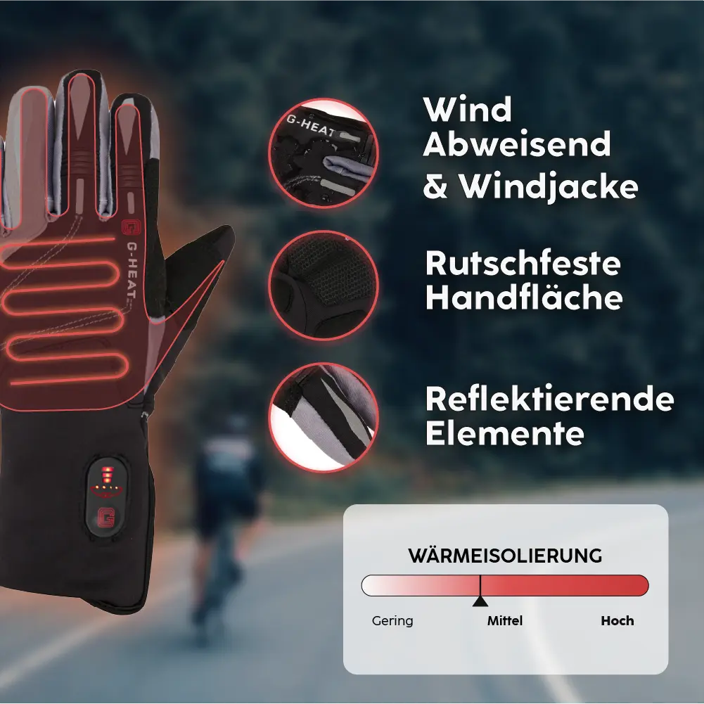 Gants vélo chauffants FLEX+ - Image 3