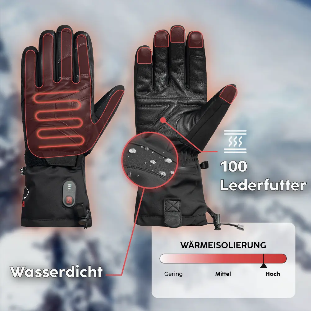 Gants de ski chauffants EVO-3 - Image 3