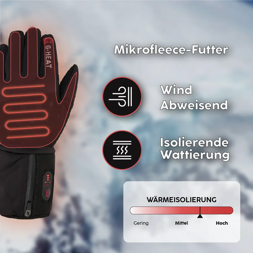Gants de ski chauffants NORDIC - Image 3