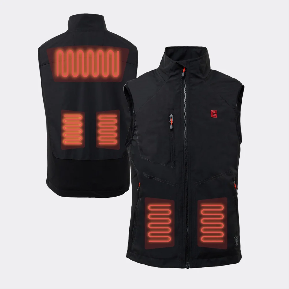 Gilet chauffant sport Homme avec batterie éco-conçue - Image 17