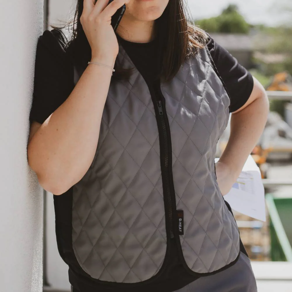 Gilet rafraîchissant gris - Image 7