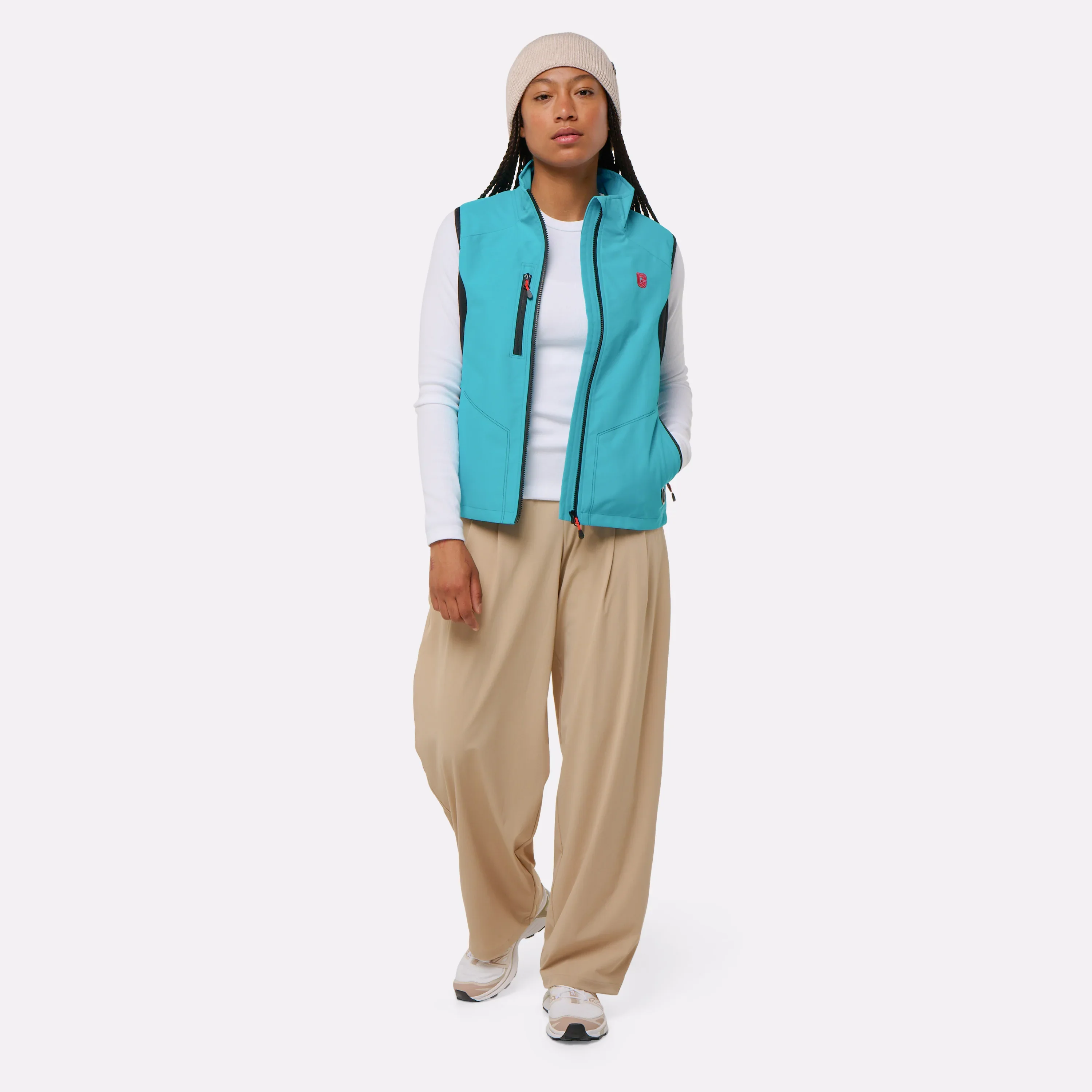 Gilet chauffant sport Femme avec batterie éco-conçue - Image 9