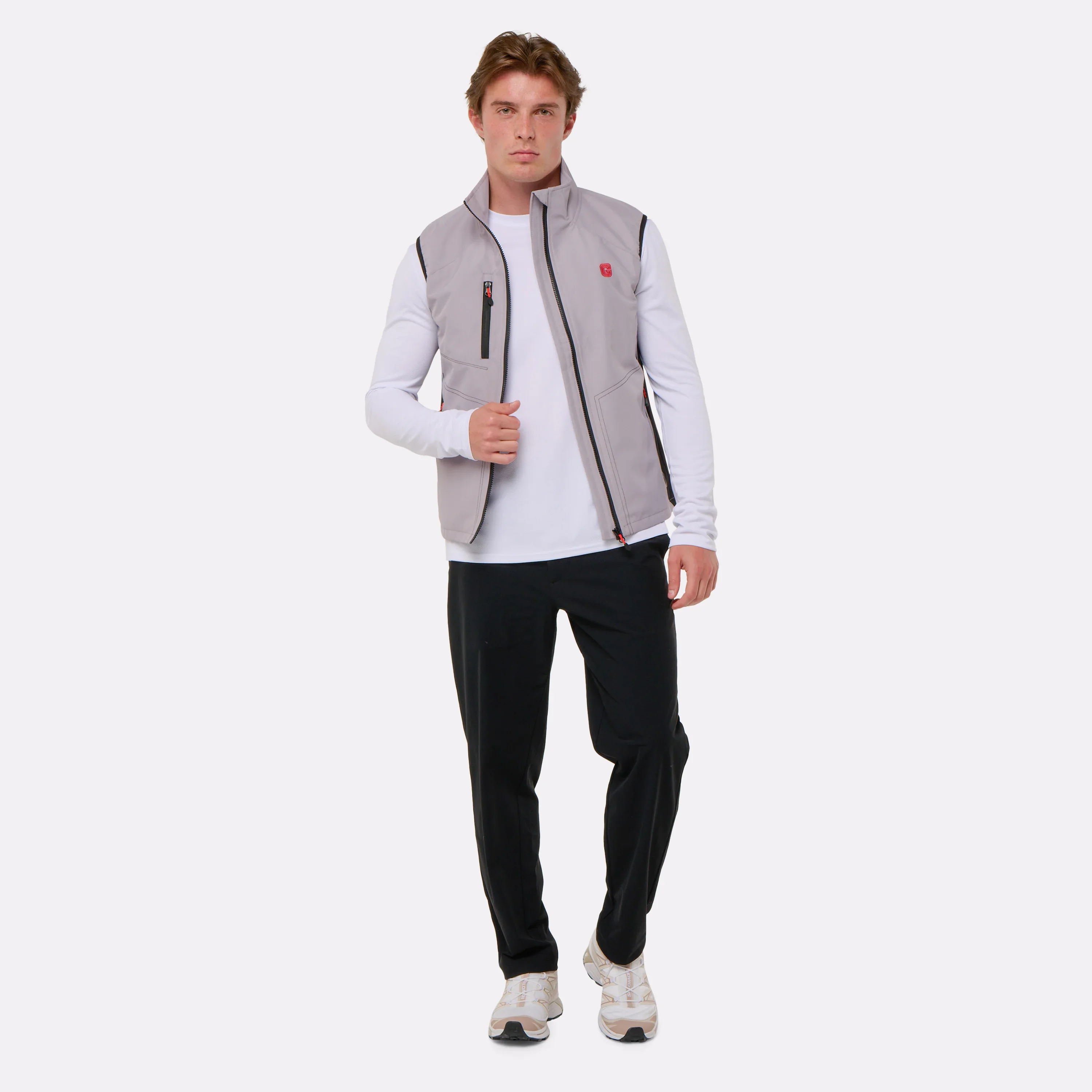 Gilet chauffant sport Homme avec batterie éco-conçue - Image 7