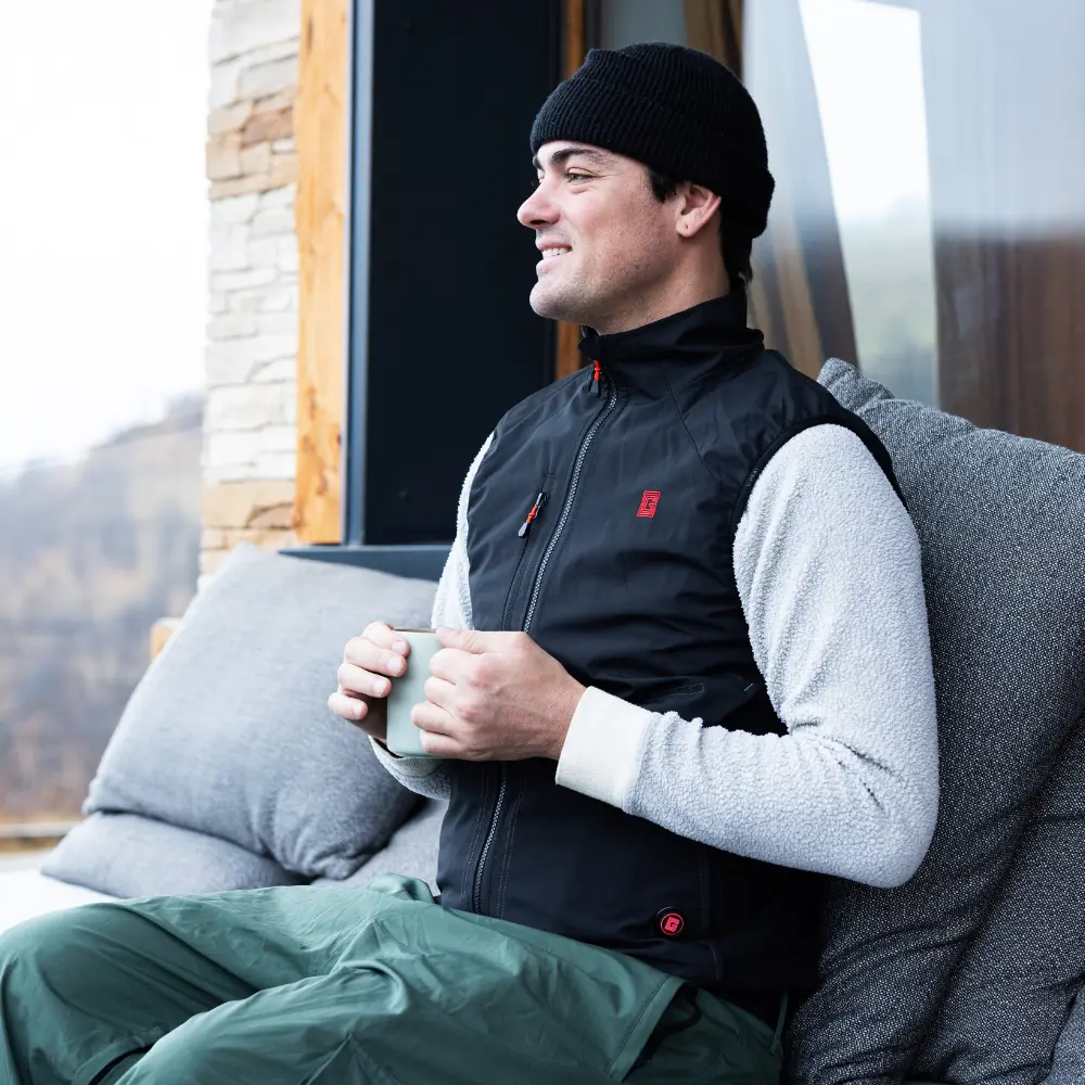 Gilet chauffant sport Homme avec batterie éco-conçue - Image 26