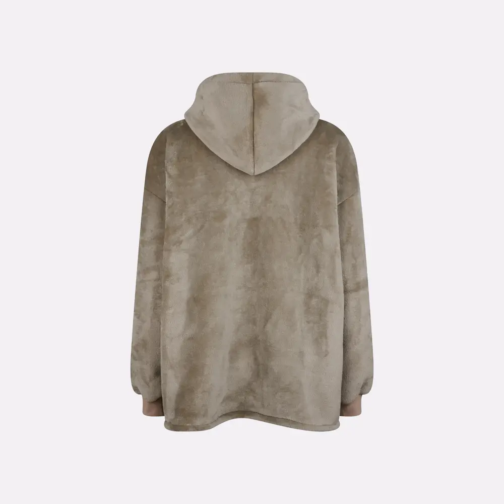 Pull plaid beige - enfant 8/12 ans - Image 5