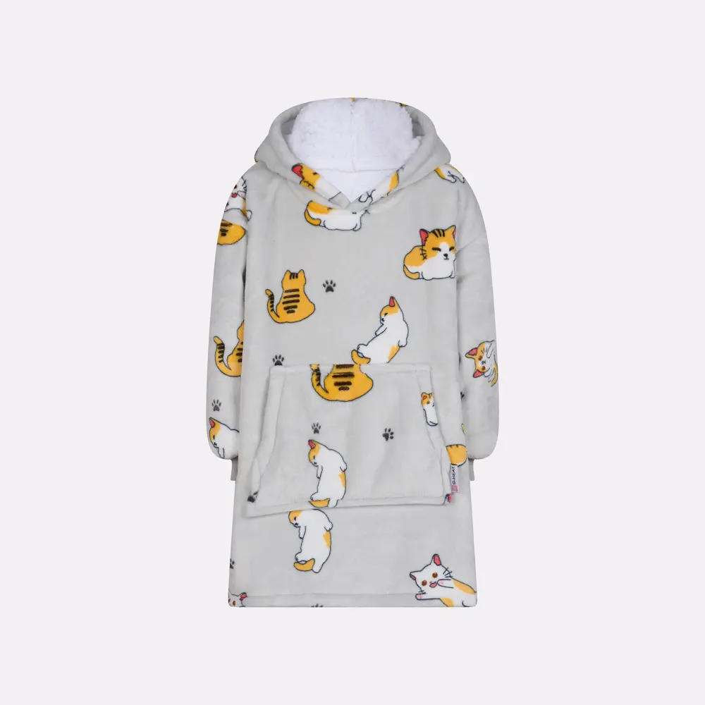 Pull plaid imprimé chat - enfant 3/7 ans - Image 5