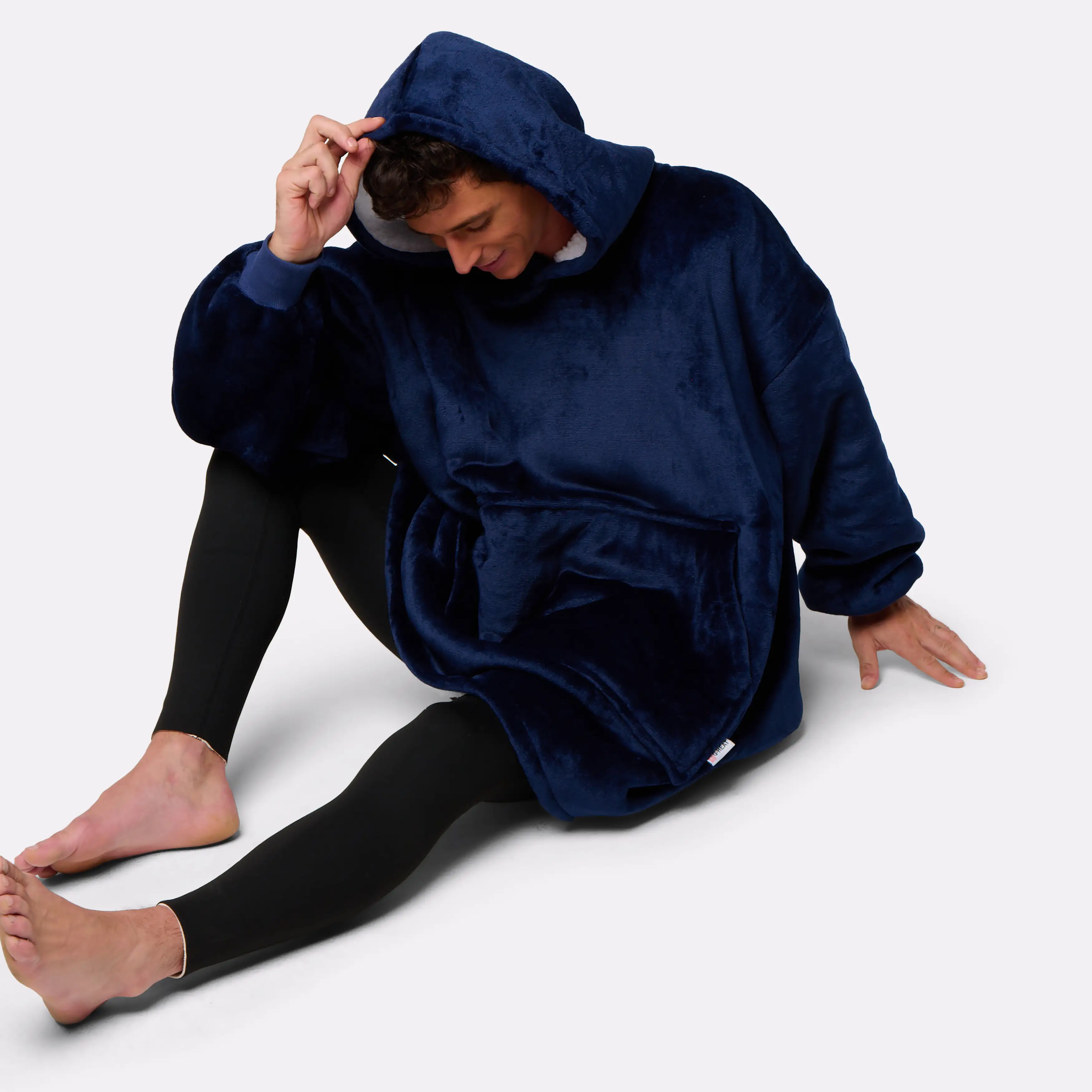 Pull plaid navy - homme - Image 4