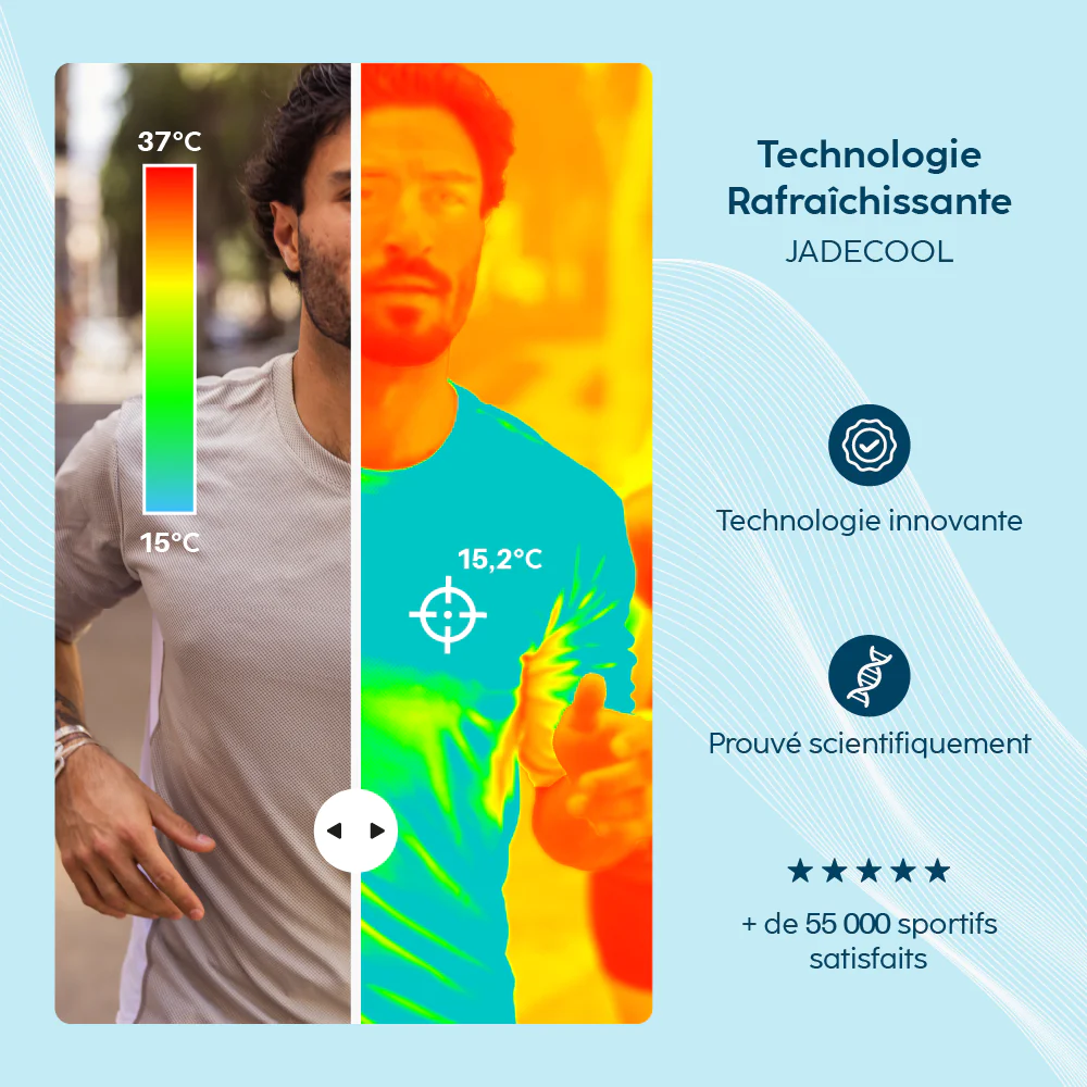 T-shirt rafraîchissant Anti UV Homme - Image 18