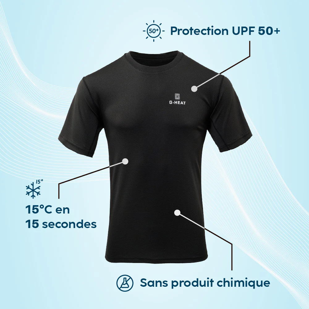 T-shirt rafraîchissant Anti UV Homme - Image 42