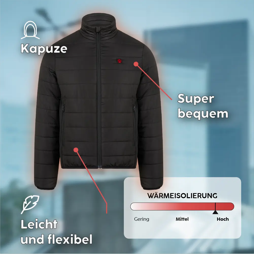 Doudoune chauffante ESSENTIAL avec batterie éco-conçue - Image 3