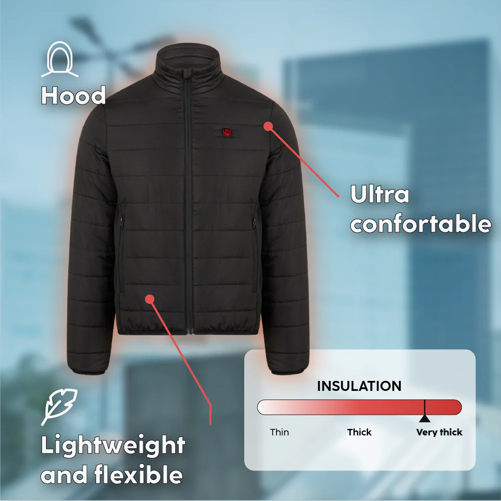 Doudoune chauffante ESSENTIAL avec batterie éco-conçue - Image 5